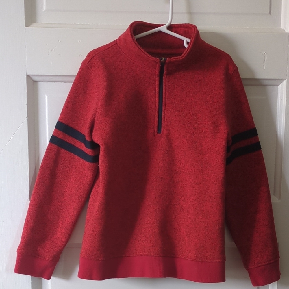 Red Quarter-Zip Sweater Oshkosh B'gosh Boys 8